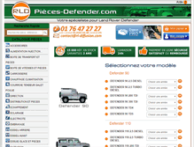 Tablet Screenshot of pieces-defender.com